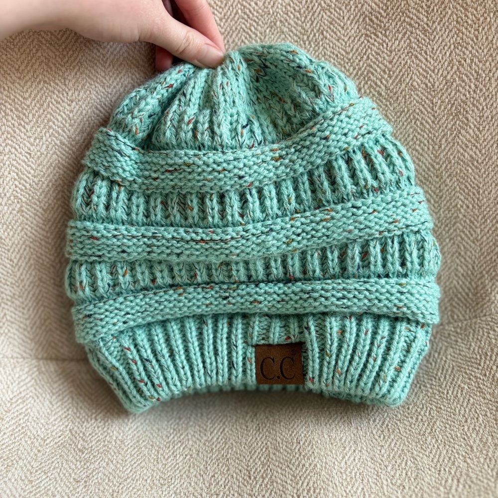 C. C Beanie - NWOT